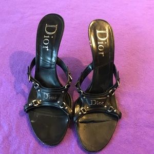 Authentic Christian Dior Mule Sandals